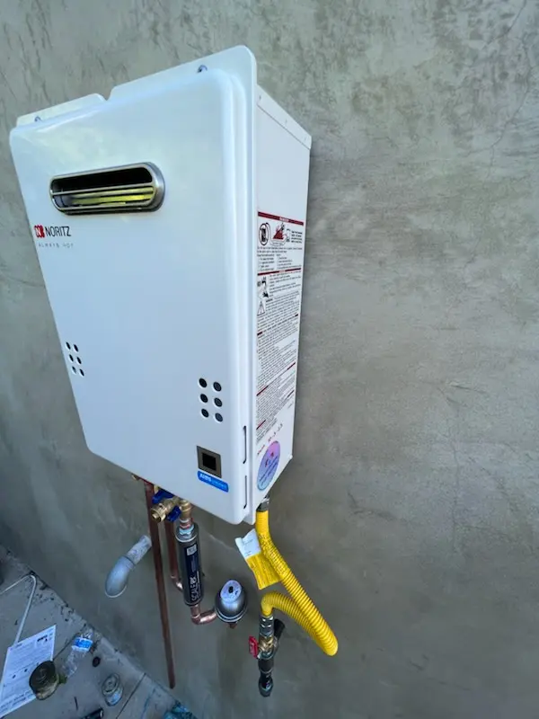 Tankless water heater installation for New Fairfield homes